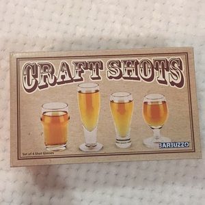 Craft shots shot glasses